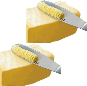 Stainless Steel Butter Spreader, Butter Knife - 3 in 1 Kitchen Gadgets