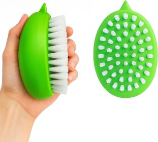 Premium Veggie Brush The Scrubber for Potato Eyes,a Potato Scrubber Suitable for Root Vegetables & Delicate Fruits