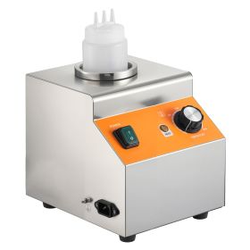 Electric Bottle Warmer with Bottle, 0.8L Commercial Cheese Dispenser, Hot Fudge Warmer 86-185 F Temp Adjustable