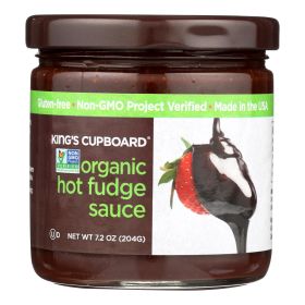King's Cupboard Hot Fudge Sauce - Case Of 12 - 7.2 Oz