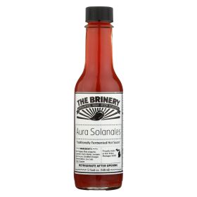 The Brinery - Sauce Hot Louisiana Style - Case Of 12 - 5 Fz