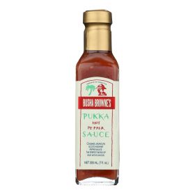 Busha Browne - Hot Sauce - Pukka Hot Pepper Sauce - Case Of 12 - 5 Oz.