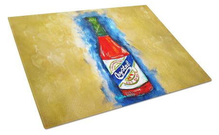 NEW Hot Sauce Crystal Blue Glass Cutting Board Decorative Tempered Glass Kitchen Cutting and Serving Board Large Size Chopping Board