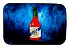 So Hot I'm Blue Sauce Dish Drying Mat Absorbent Dish Drying Mat Pad for Kitchen Counter Dish Drainer Mat for Countertop, 14 x 21", Multicolor