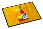 Got Sauce Hot Sauce Doormat Front Door Mat Indoor Outdoor Rugs for Entryway, Non Slip Washable Low Pile, 24H X 36W