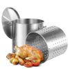 Stainless Steel Stockpot, 84 Quart Large Cooking Pots, Cookware Sauce Pot with Basket, Lid, and Handle, Heavy Duty Commercial Grade Stock Pot
