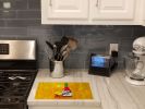 NEW Got Sauce Hot Sauce Glass Cutting Board Decorative Tempered Glass Kitchen Cutting and Serving Board Large Size Chopping Board