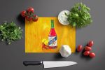 NEW Got Sauce Hot Sauce Glass Cutting Board Decorative Tempered Glass Kitchen Cutting and Serving Board Large Size Chopping Board