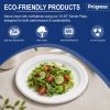 Progress 10.25" Fiber/Bagasse Dinner Plate 600 Count