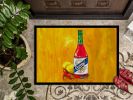 NEW Got Sauce Hot Sauce Doormat Front Door Mat Indoor Outdoor Rugs for Entryway, Non Slip Washable Low Pile, 18H X 27W