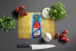 NEW Hot Sauce Crystal Blue Glass Cutting Board Decorative Tempered Glass Kitchen Cutting and Serving Board Large Size Chopping Board