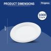 Progress 6.75" Fiber/Bagasse Small Plate 1000 Count
