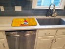 Got Sauce Hot Sauce Dish Drying Mat Absorbent Dish Drying Mat Pad for Kitchen Counter Dish Drainer Mat for Countertop, 14 x 21", Multicolor
