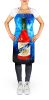 So Hot I'm Blue Sauce Apron Cooking Kitchen Server Baking Crafts Gardening for Adult Women Men, Unisex, Large, Multicolor