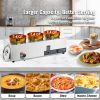 Electric Soup Warmer, Three 7.4QT Stainless Steel Round Pot, 1200W Commercial Food Warmer, 86~185 Fahrenheit Adjustable Temp