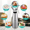Whipped Cream Dispenser(1000ml) for Restaurant Drink Shop