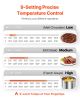 Portable Induction Cooktop, 1800W Commercial Induction Burner with 9 Temperature Settings