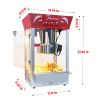 W Countertop Popcorn Popper for Parties, Events, and Home Theater, Red