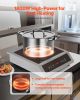 Portable Induction Cooktop, 1800W Commercial Induction Burner with 9 Temperature Settings